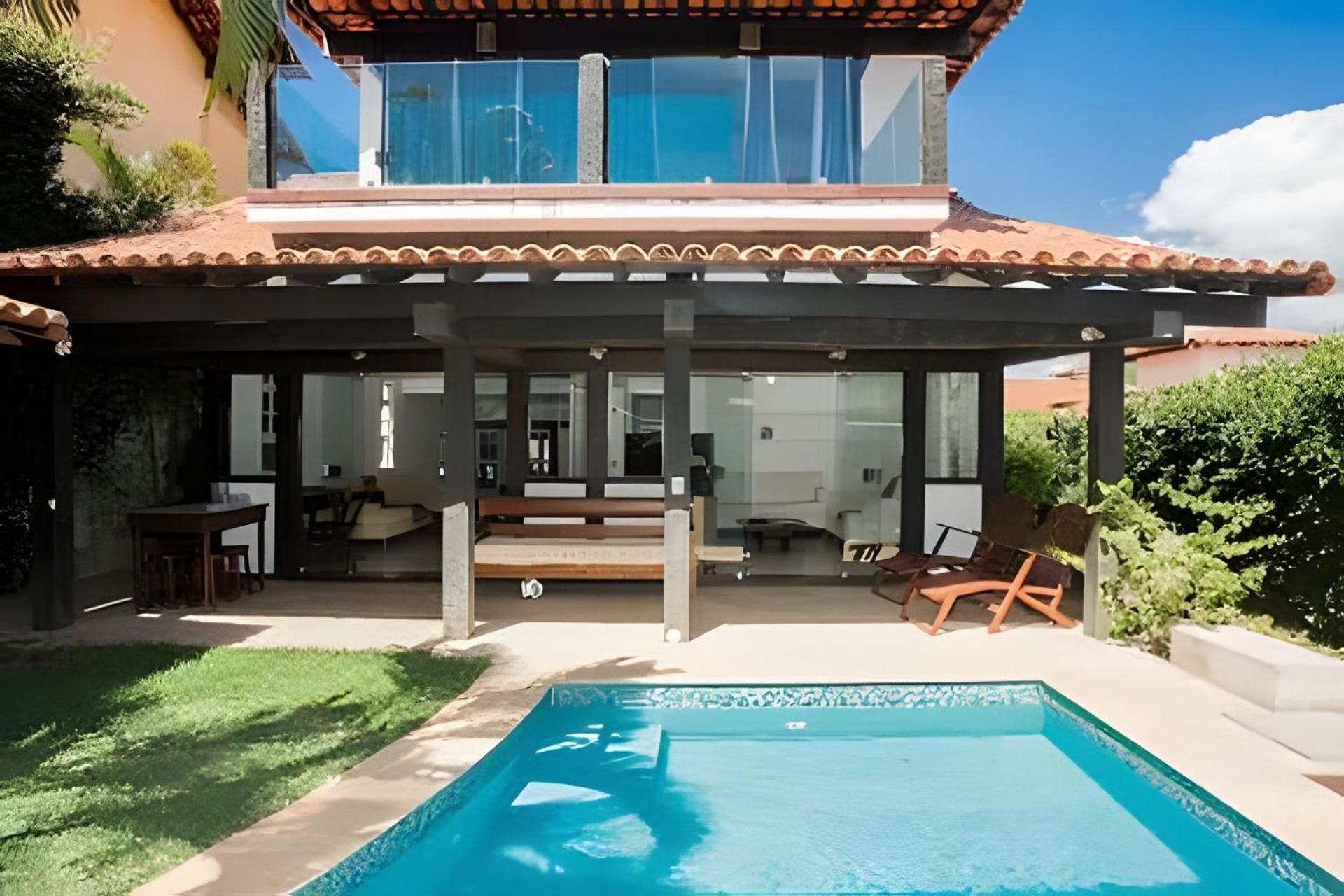 Formidavel Casa Com Piscina Em Cond. Casa de férias Búzios